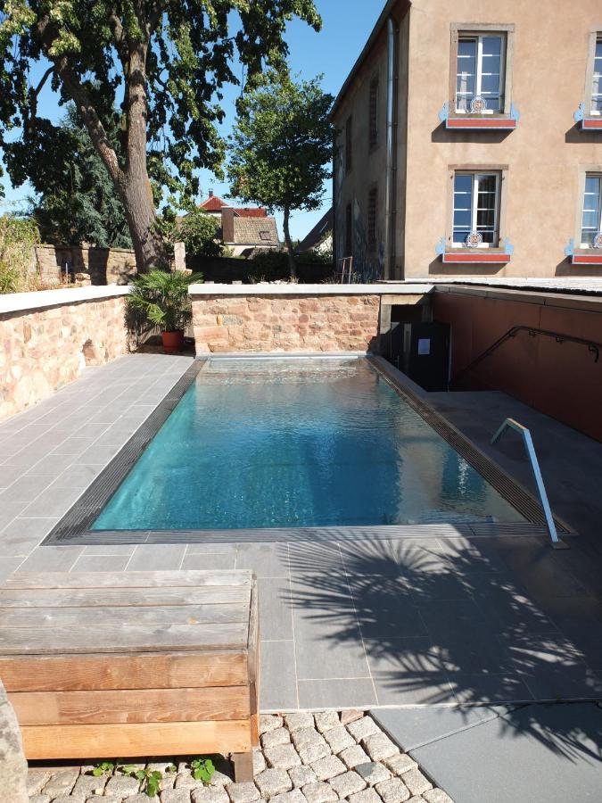 Zinck Hôtel Andlau-au-Val Exterior foto